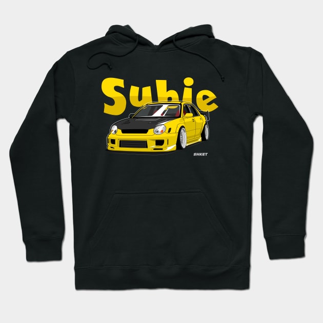 Subaru WRX STI Hoodie by shketdesign